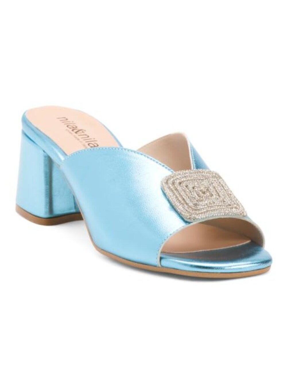 NILA & NILA Made In Italy Leather Heeled Sandals